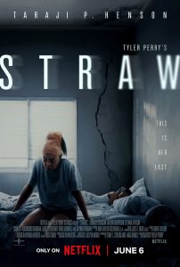 Poster resmi film Straw (2025) karya Tyler Perry film thriller psikologis terbaru