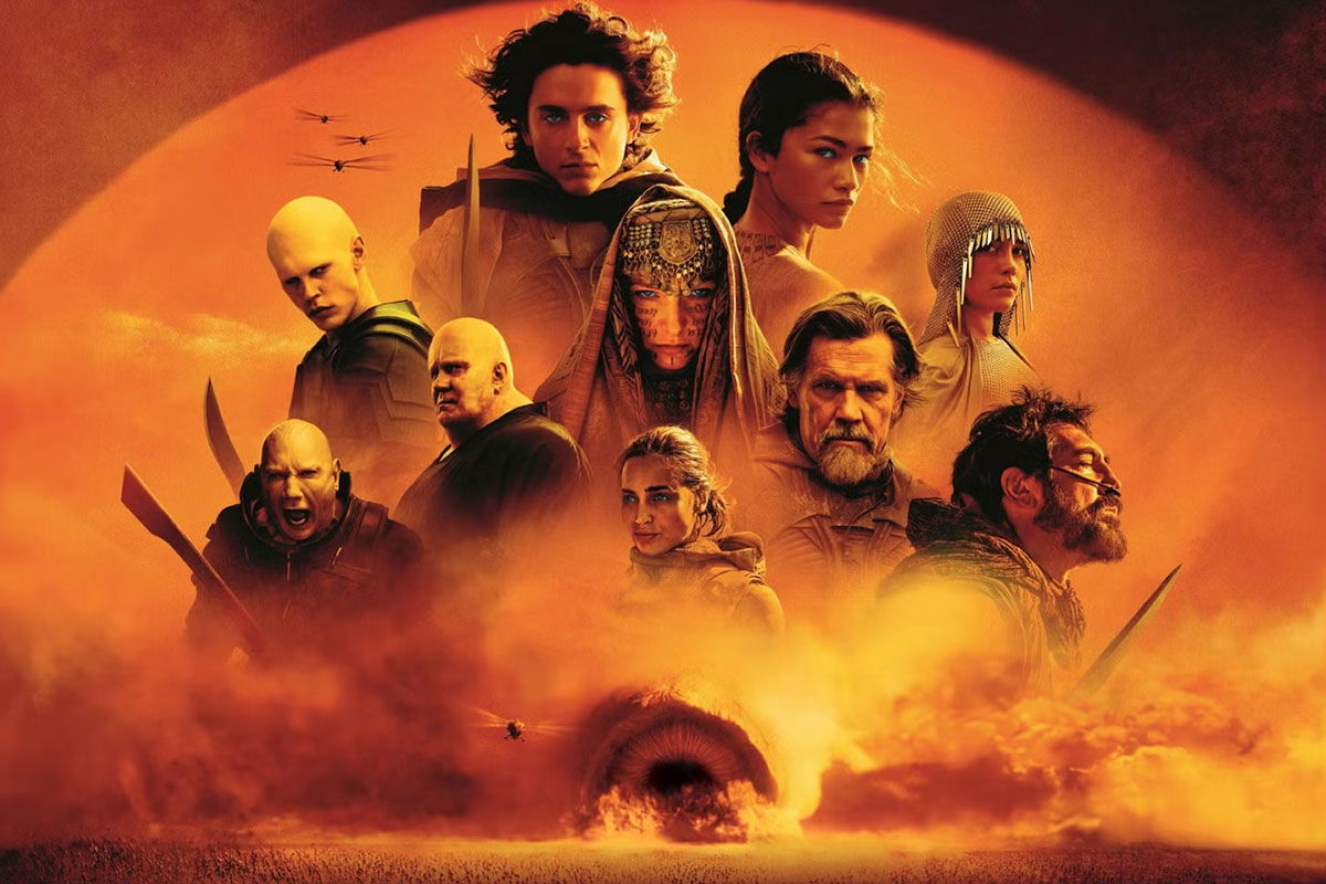 Poster Dune Part Three film sci fi 2026