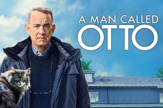 Poster film A Man Called Otto 2023 dibintangi Tom Hanks
