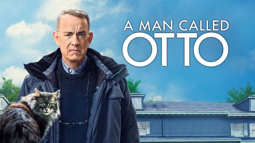 Poster film A Man Called Otto 2023 dibintangi Tom Hanks