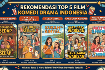 rekomendasi film komedi drama Indonesia terbaik