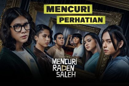 poster film mencuri raden saleh 2022 aksi heist indonesia