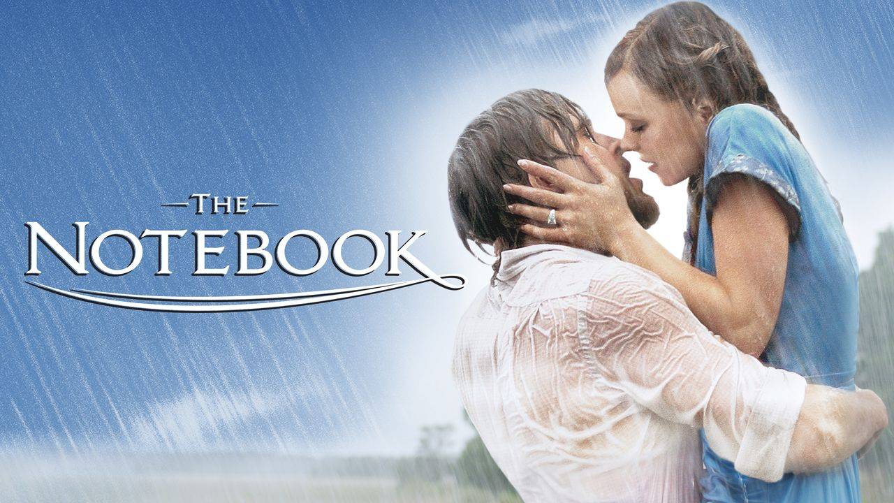 Poster film The Notebook 2004 Ryan Gosling dan Rachel McAdams romantis