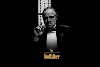 Adegan film The Godfather Marlon Brando.