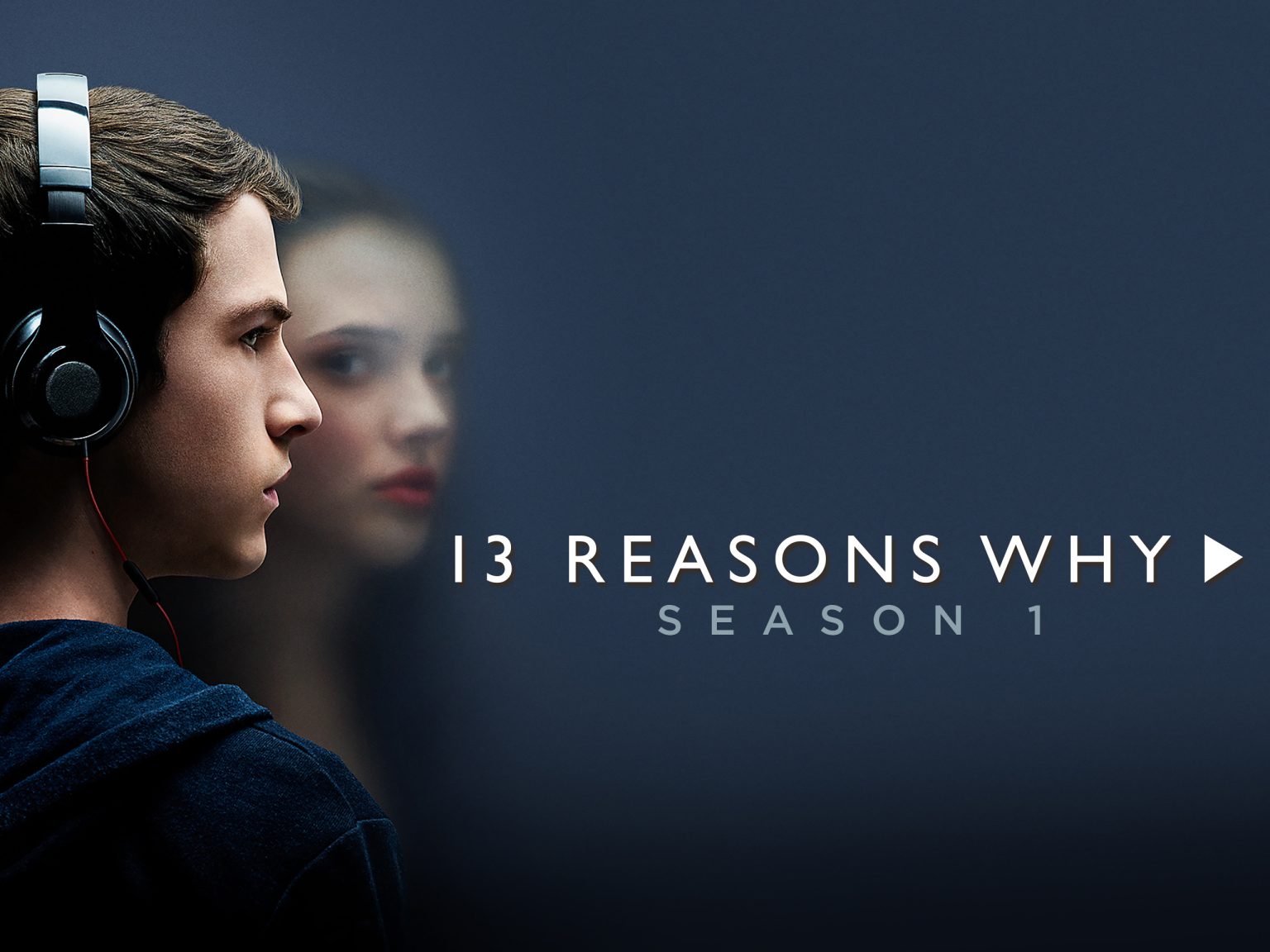 Poster serial 13 Reasons Why menampilkan Hannah Baker dengan ekspresi penuh makna