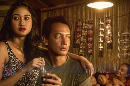 poster film Pangku Indonesia dengan nuansa dramatis dan emosional